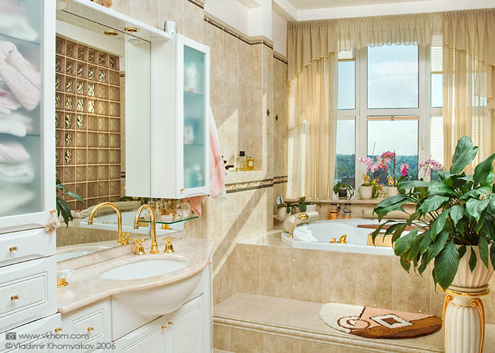 Романтична ванна кімната