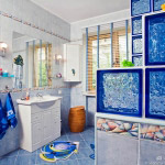 Ванна кімната в морському стилі