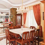 The dining-room in classic style