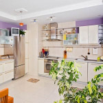 The kitchen in modern style