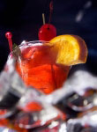 Miami blues cocktail